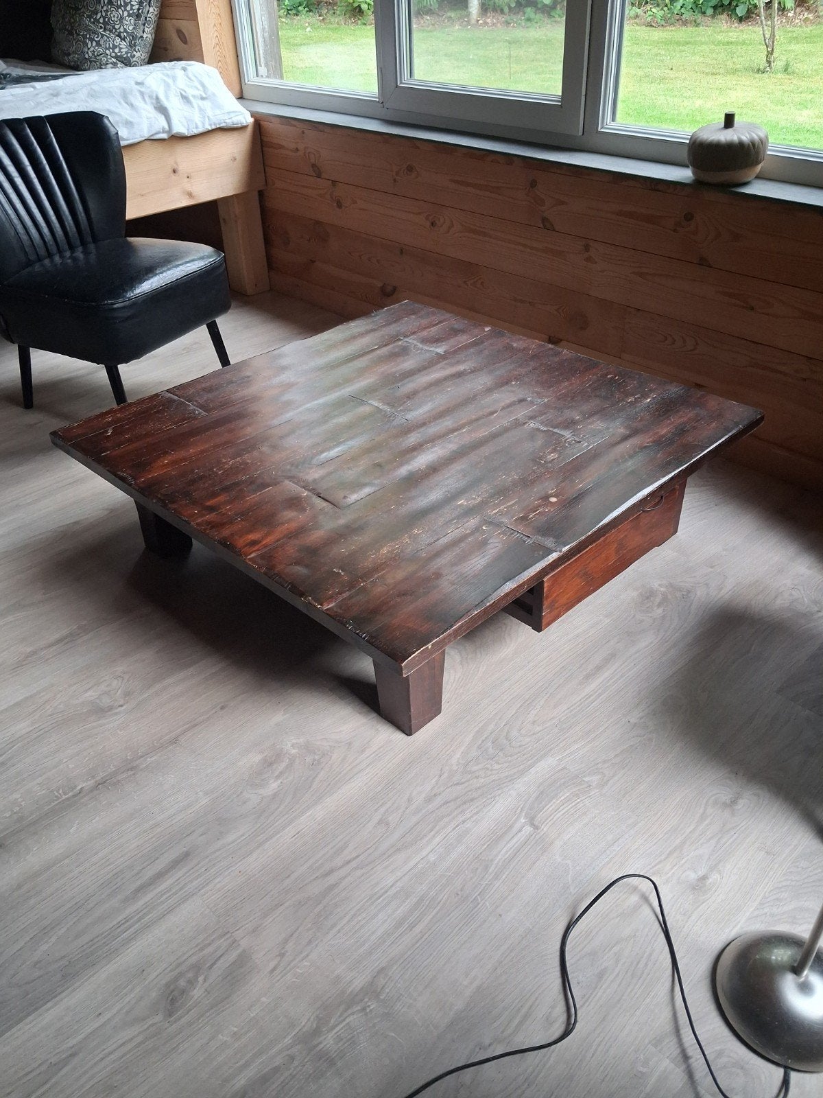 koloniale salontafel, Enlèvement, Utilisé, Carré, 75 – 100