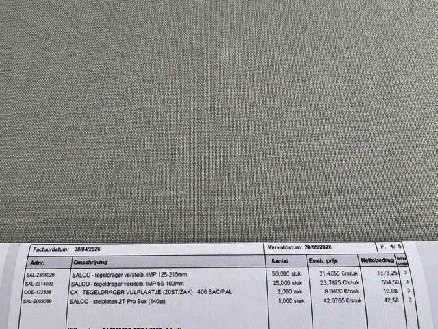 Supports de carrelage pour carreaux de terrasse, Jardin & Terrasse, Neuf, Synthétique, Enlèvement, Autres types
