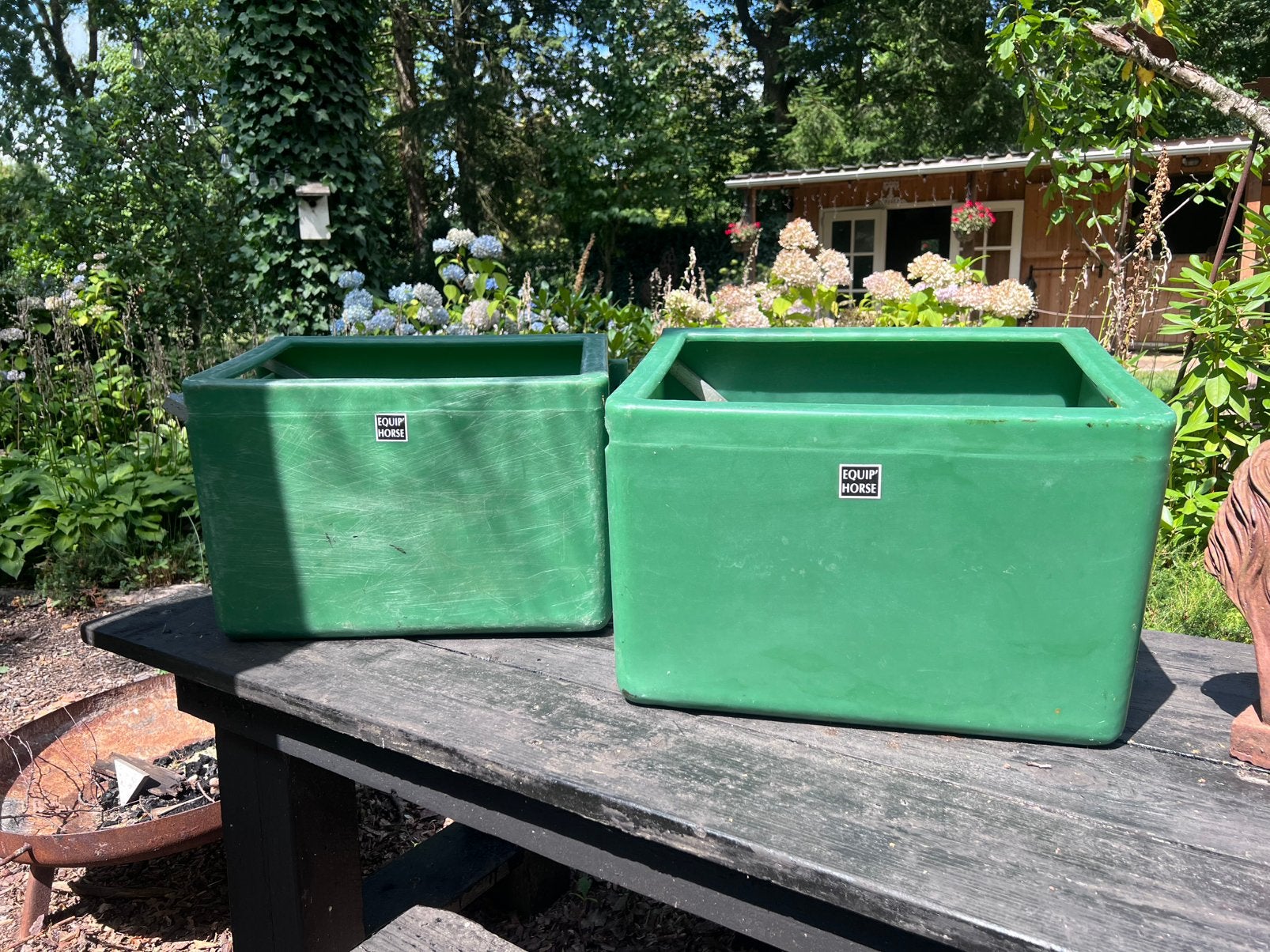 2 slow-feeders, Dieren en Toebehoren, Ophalen, Gebruikt