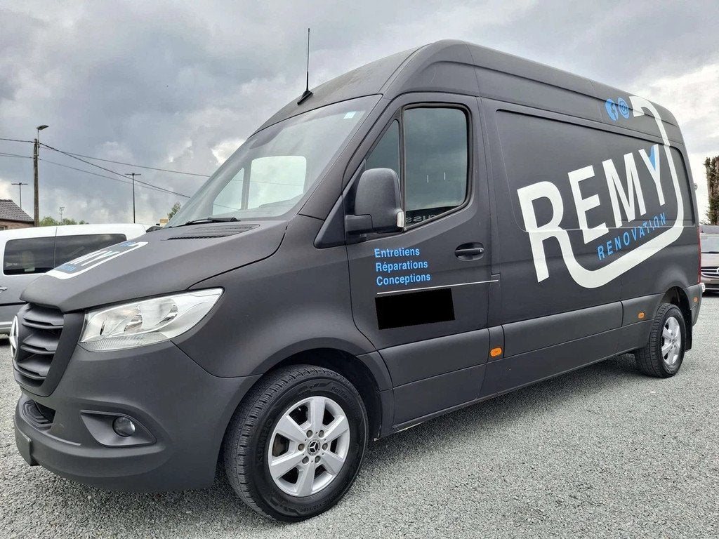 Mercedes-Benz Sprinter 314 Automatique (bj 2021), Automaat, USB, Gebruikt, Wit