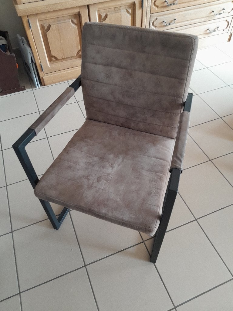 keukenstoelen, Ophalen, Gebruikt, Bruin, Metaal