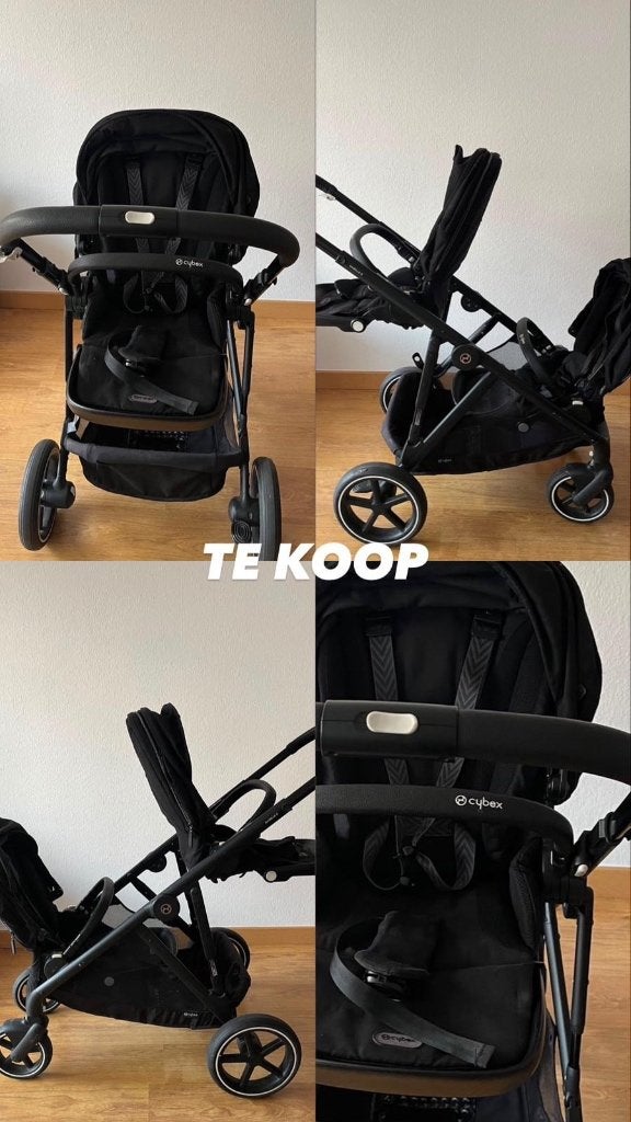 Tweeling kinderwagen, Kinderen en Baby's, Kinderwagens en Combinaties, Gebruikt, Duowagen, Ophalen, Kinderwagen