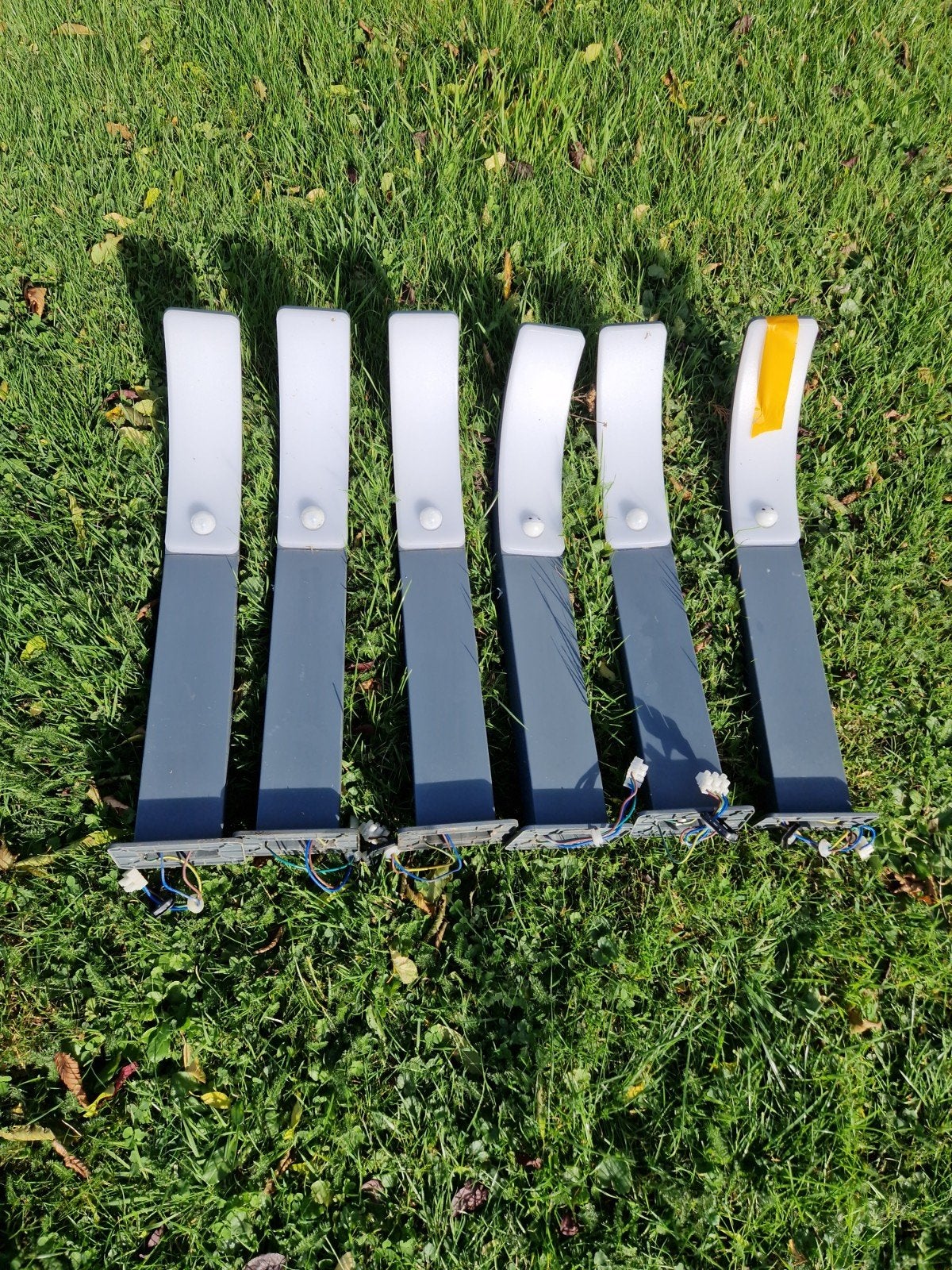 6 bornes éclairage led de marque Lakko, Aluminium, Comme neuf, LED, Moins de 50 watts