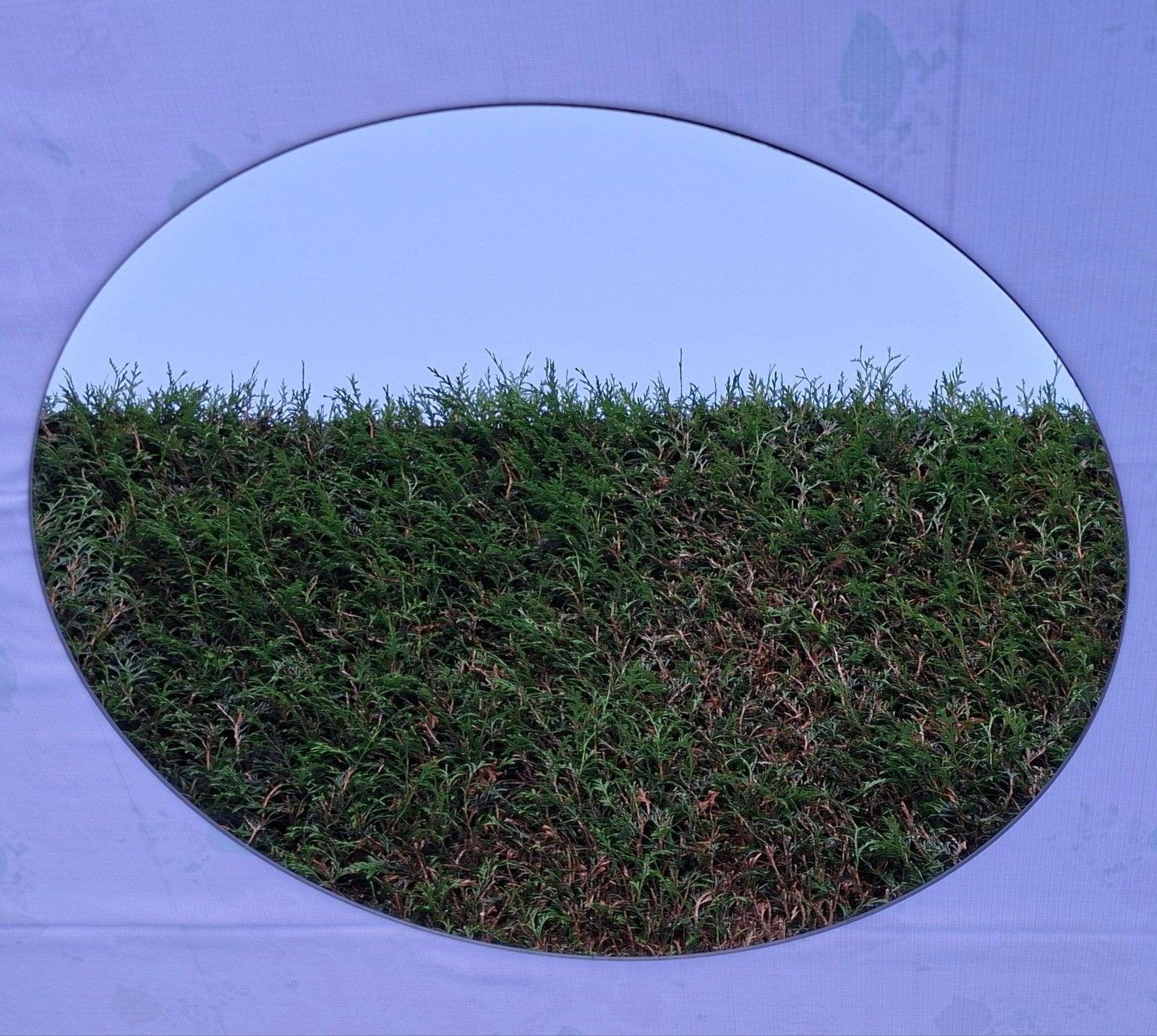 Miroir rond, Enlèvement, Comme neuf, Rond