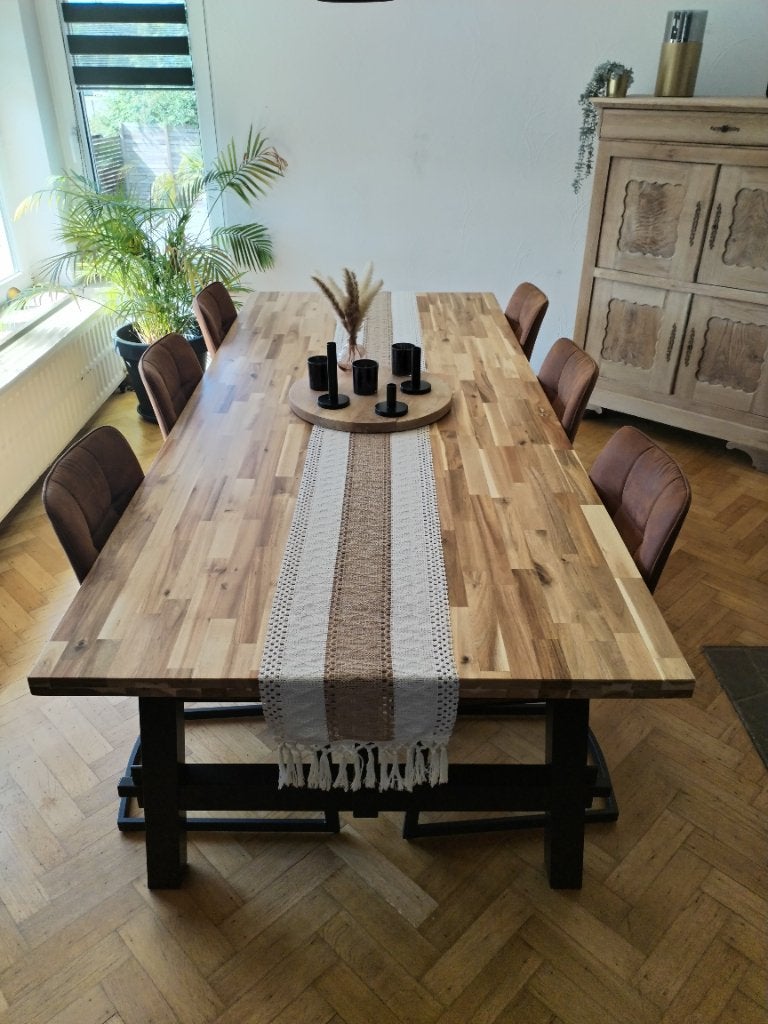Chaises, Huis en Inrichting, Ophalen, Zo goed als nieuw, Bruin, Overige materialen