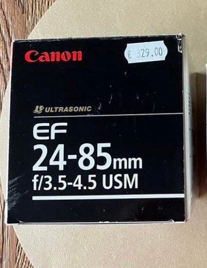 Canon 24-85mm ultrasonic ongebruikt, TV, Hi-fi & Vidéo, Enlèvement ou Envoi, Comme neuf