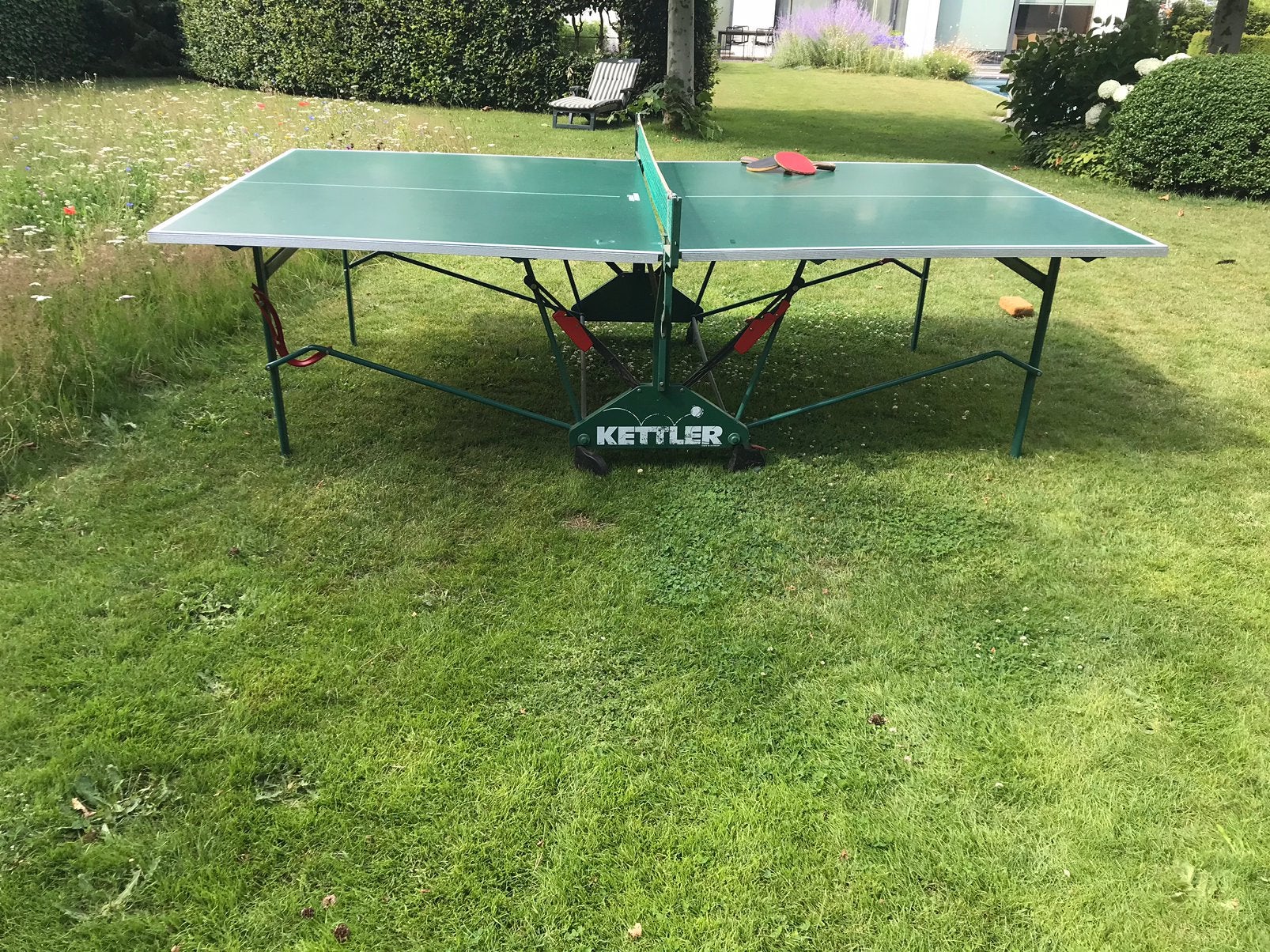Table de ping-pong Kettler, Enlèvement, Utilisé