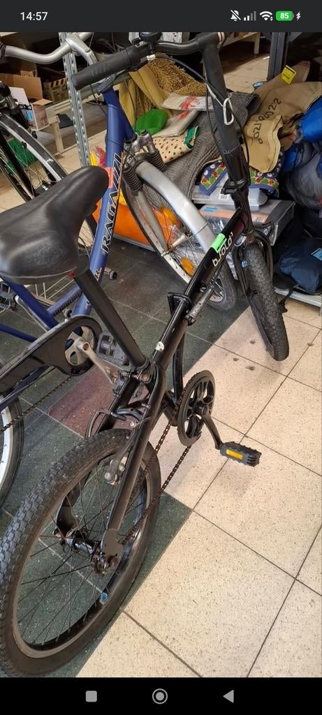 Zeer weinig gebruikte plooi fiets, Fietsen en Brommers, Fietsen | Crossfietsen en BMX, Ophalen