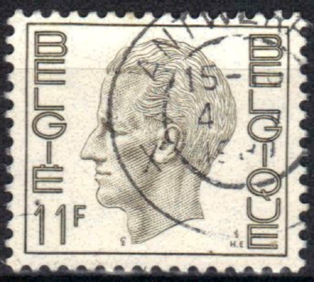 Belgique 1976 - Yvert 1817/OBP 1822 - Roi Baudouin (ST), Envoi, Affranchi, Oblitéré