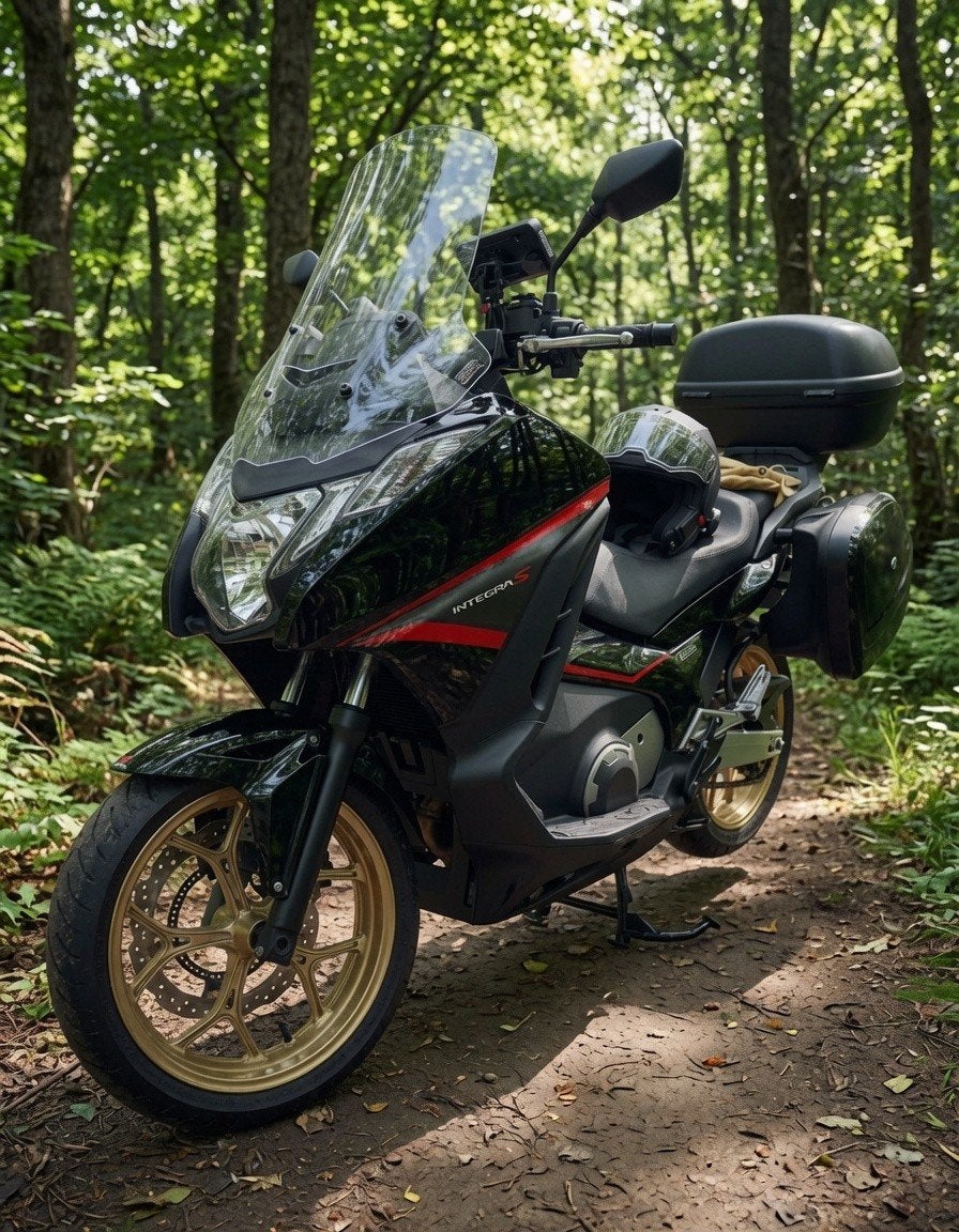 honda integra 750cc, Motoren, 750 cc, Occasion, Automaat, 2 cilinders