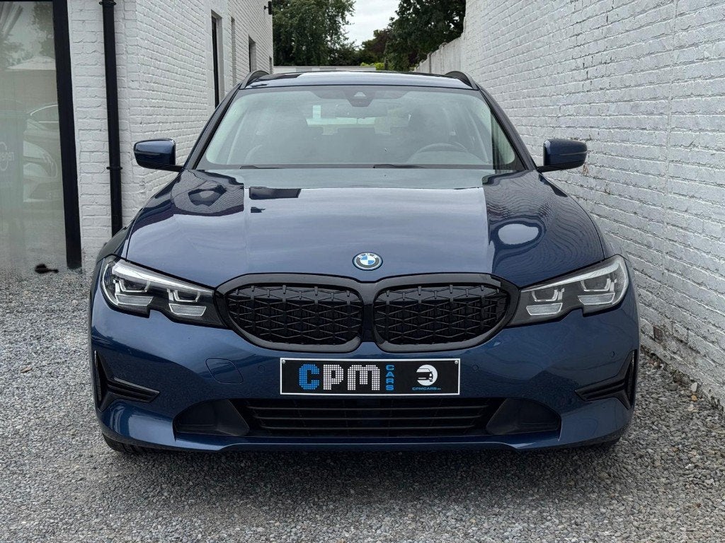 BMW 320 e PHEV * FULL HISTORIEK * CAMERA * SPORT * TREKHAAK, Auto's, BMW, Automaat, 4 cilinders, Blauw, Bedrijf