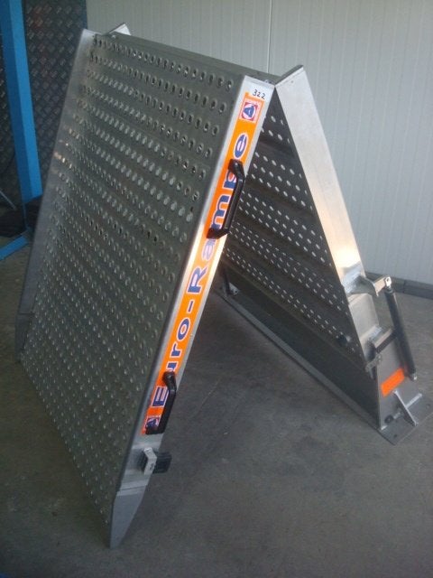 Oprijplaat Euro Rampe AMF Bruns 240cm x 90cm, Enlèvement, Utilisé