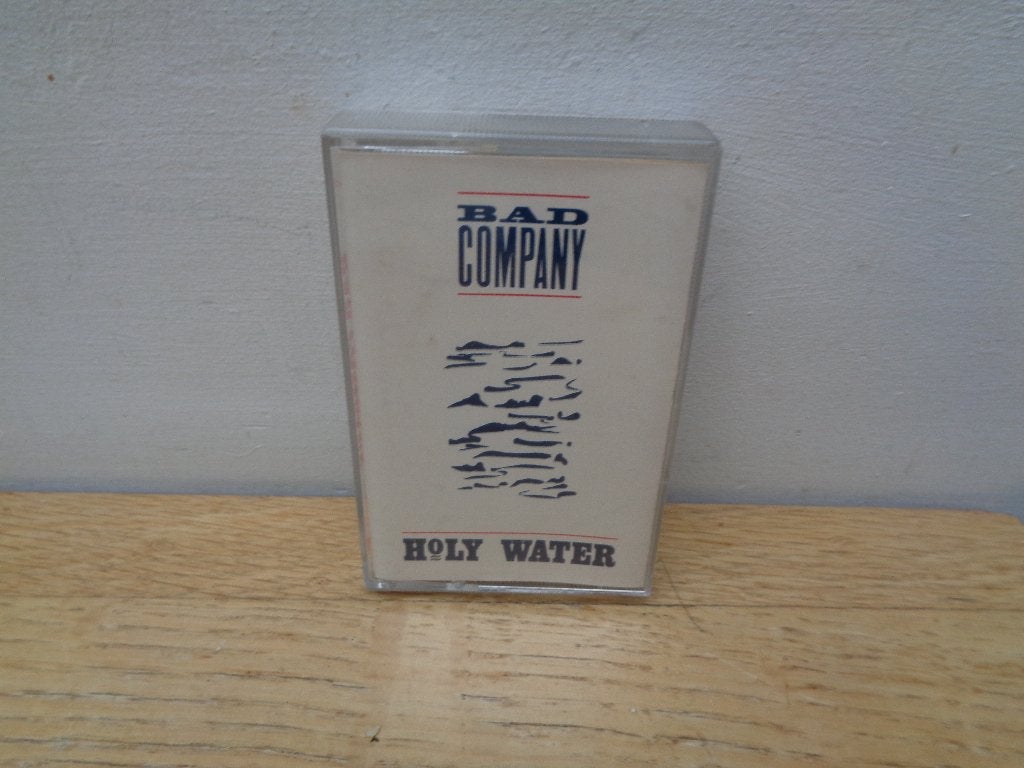 Bad Company cassette "Holy Water" [USA-1990), CD & DVD, Cassettes audio, Originale, Utilisé, 1 cassette audio, Rock en Metal