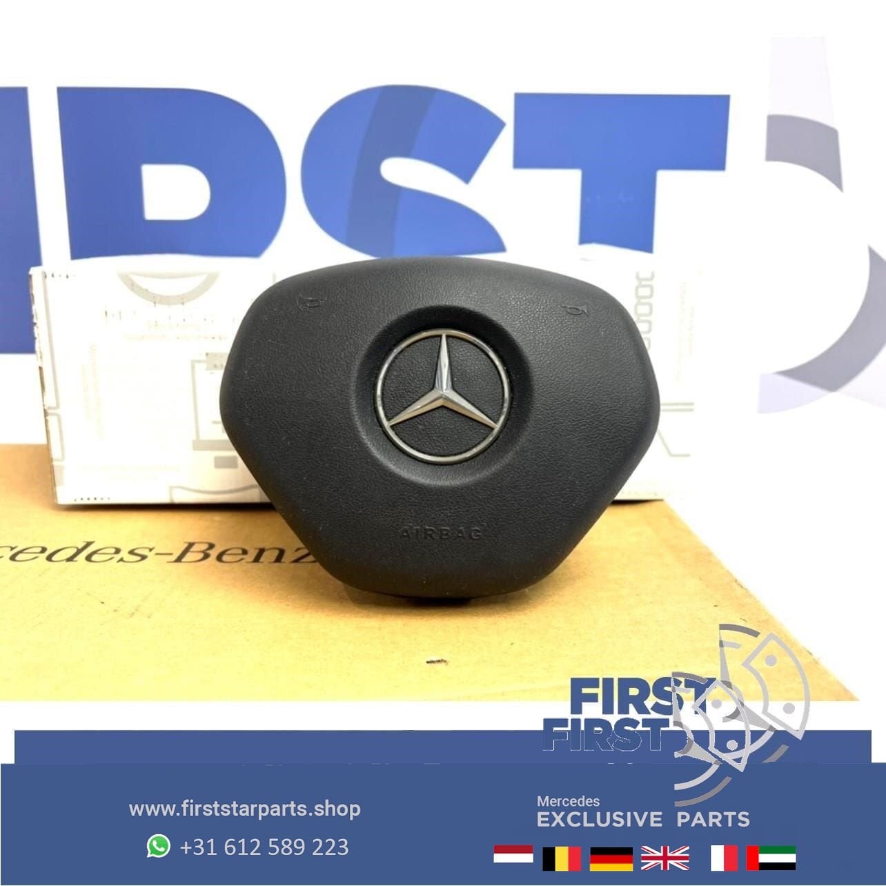 Mercedes Stuur airbag A B C CLA E G GLA GLC GLE S Klasse STU, Utilisé, -, -, Enlèvement ou Envoi