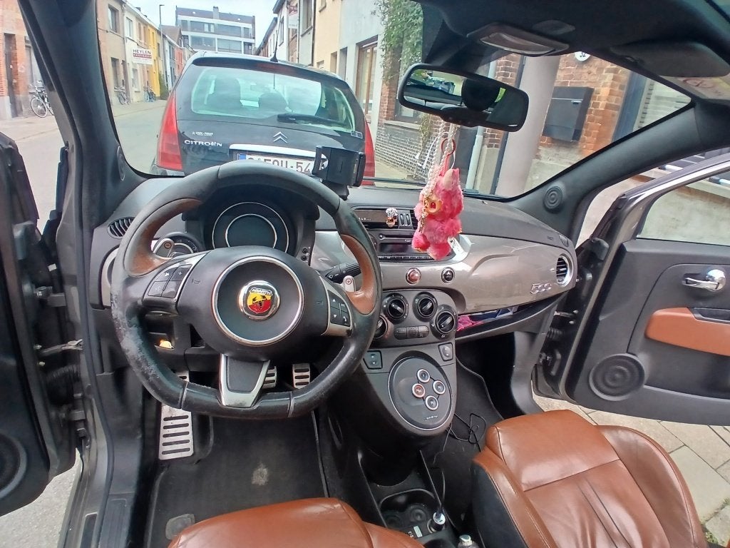 Fiat Abarth, Auto's, Abarth, 4 zetels, Euro 6, Parkeersensor, Leder