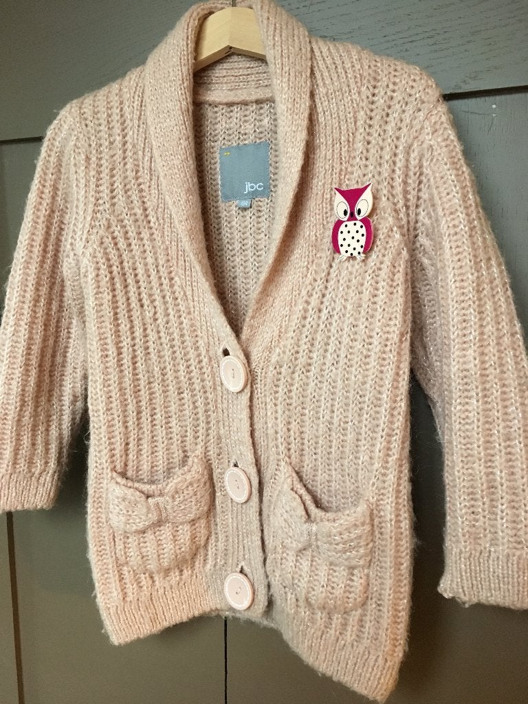 Gilet en laine - Fille 4 ans, Jbc, Pull ou Veste, Enlèvement, Utilisé
