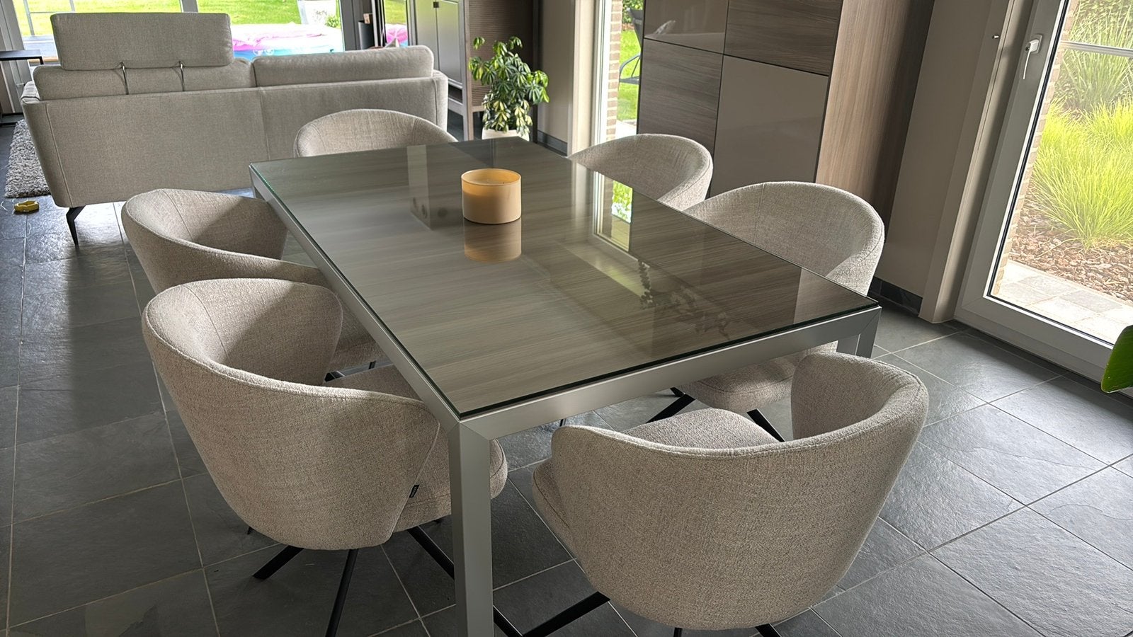 Tafel, Ophalen, Gebruikt, Rechthoekig, 150 tot 200 cm