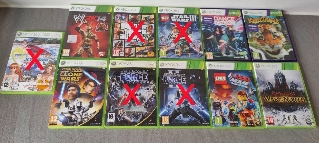Xbox 360 spelletjes, Enlèvement ou Envoi, Utilisé