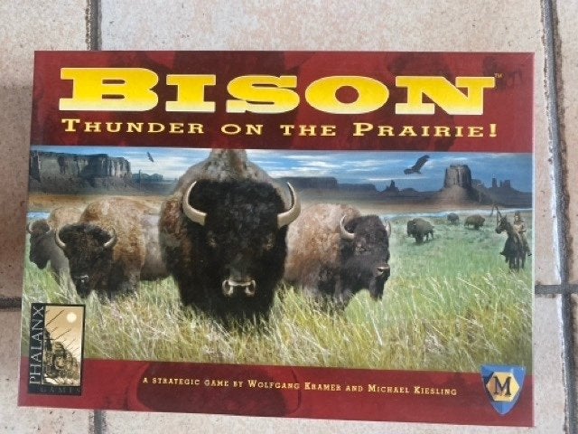 BISON - jeu de stratégie de Kramer + kiesling - état neuf, Envoi