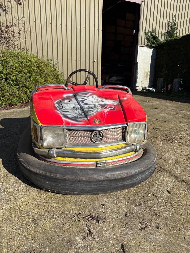 Ihle Mercedes botsauto, Ophalen, Gebruikt