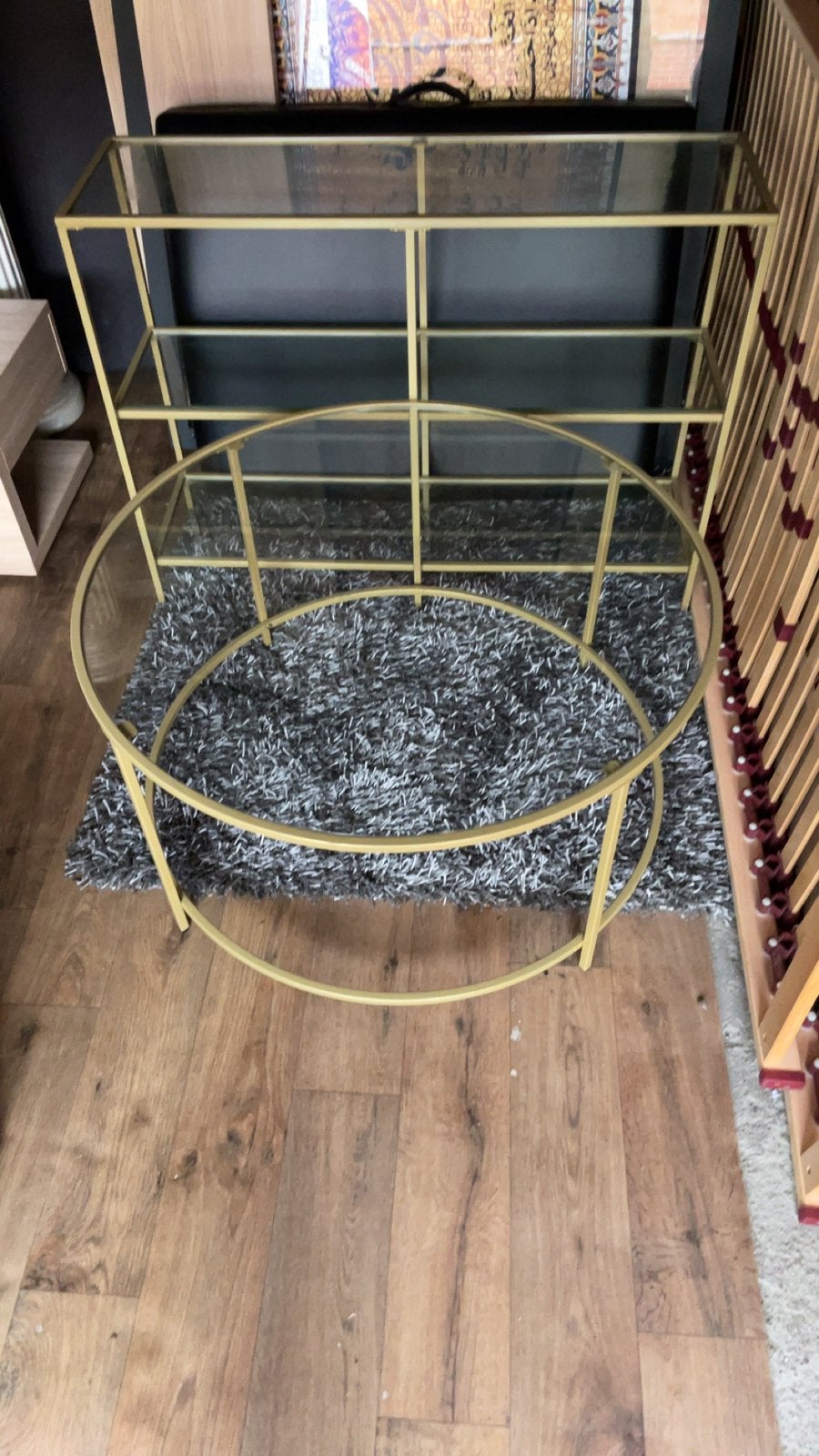Salontafel etagères, Ophalen of Verzenden, Zo goed als nieuw