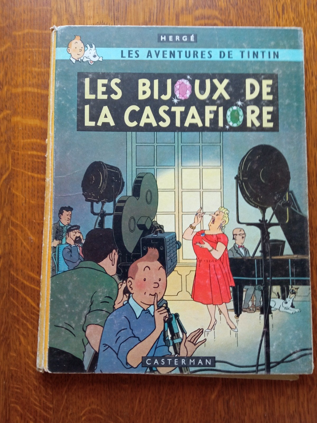 BD Tintin Les Bijoux de la Castafiore 1963 ( E O ), Ophalen of Verzenden