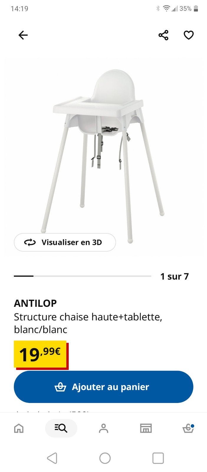 chaise haute pour enfants, Enfants & Bébés, Enlèvement