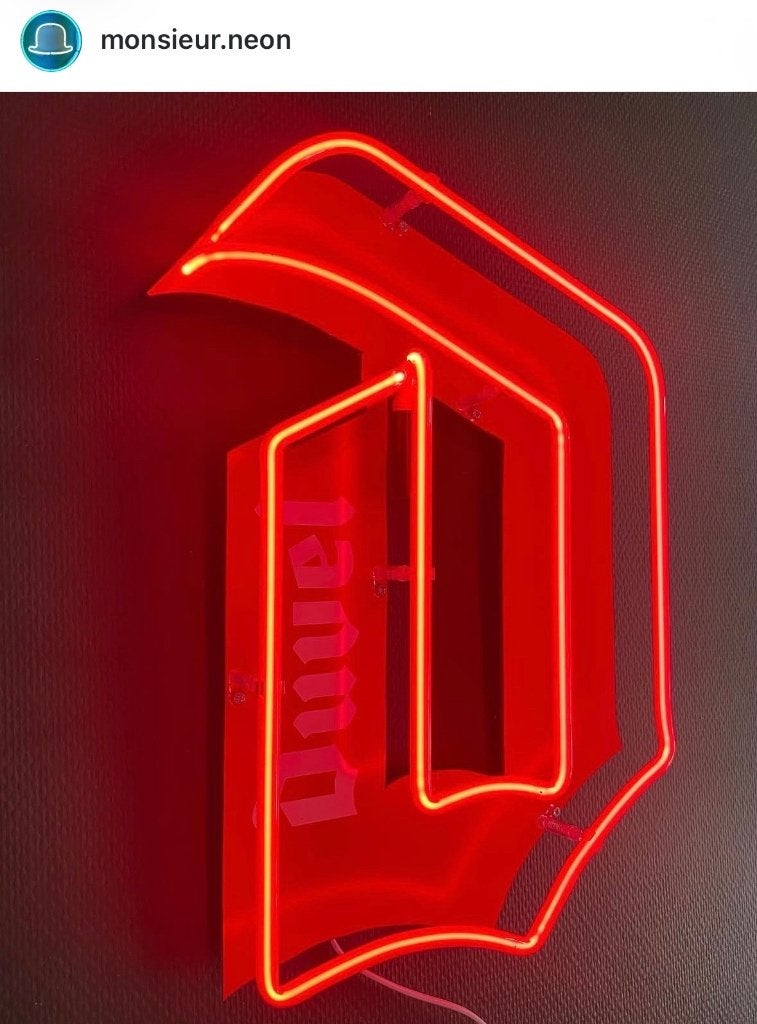 Neon, duvel, reclame, lichtreclame, Enlèvement, Neuf