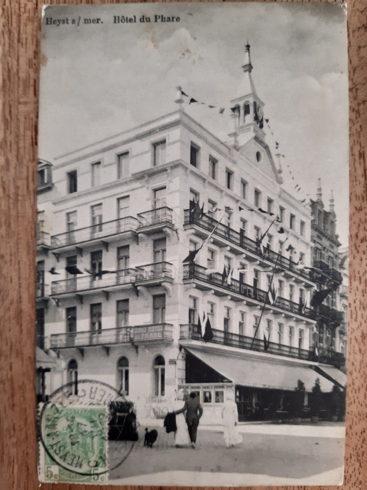 HÔTEL DU PHARE DE KNOKKE HEIST, Enlèvement ou Envoi