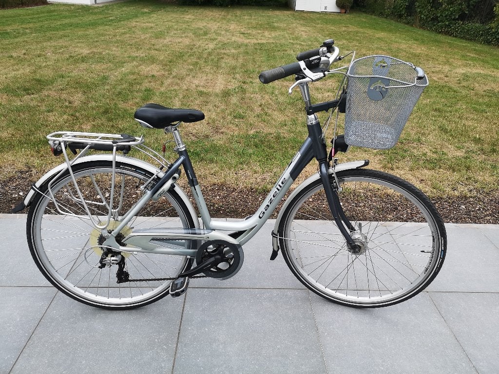 Gazelle Medeo Pure damesfiets als nieuw, Fietsen en Brommers, Ophalen, Zo goed als nieuw, Gazelle, (Extra) lage instap