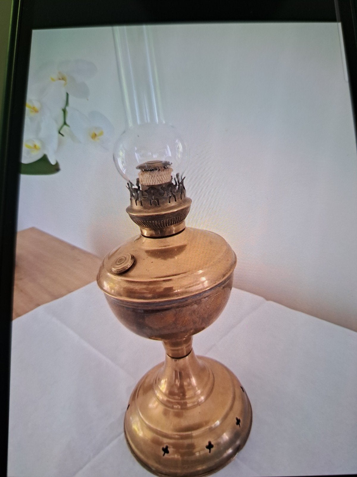 Lampe à pétrole, Envoi