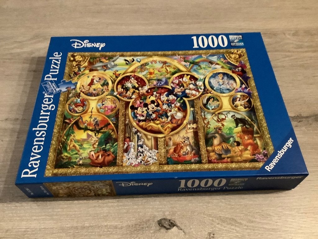 Puzzle Disney (1000 pièces), Enlèvement ou Envoi, 500 à 1500 pièces, Comme neuf, Puzzle