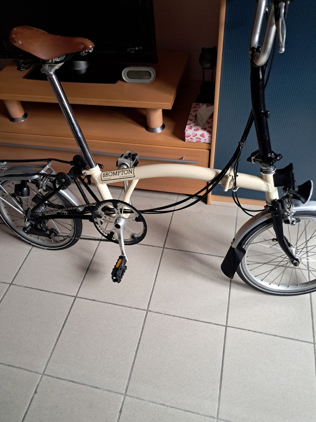 BROMPTON Plooifietsen zeer goed staat., Fietsen en Brommers, Ophalen, Brompton, 16 tot 18 inch, Versnellingen