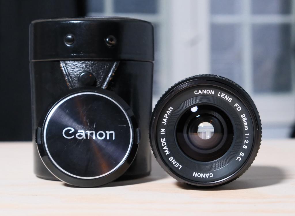Canon FD 28mm f/2.8 S.C. | Vintage | Mint conditie, Audio, Tv en Foto, Ophalen, Zo goed als nieuw, Spiegelreflex, Canon