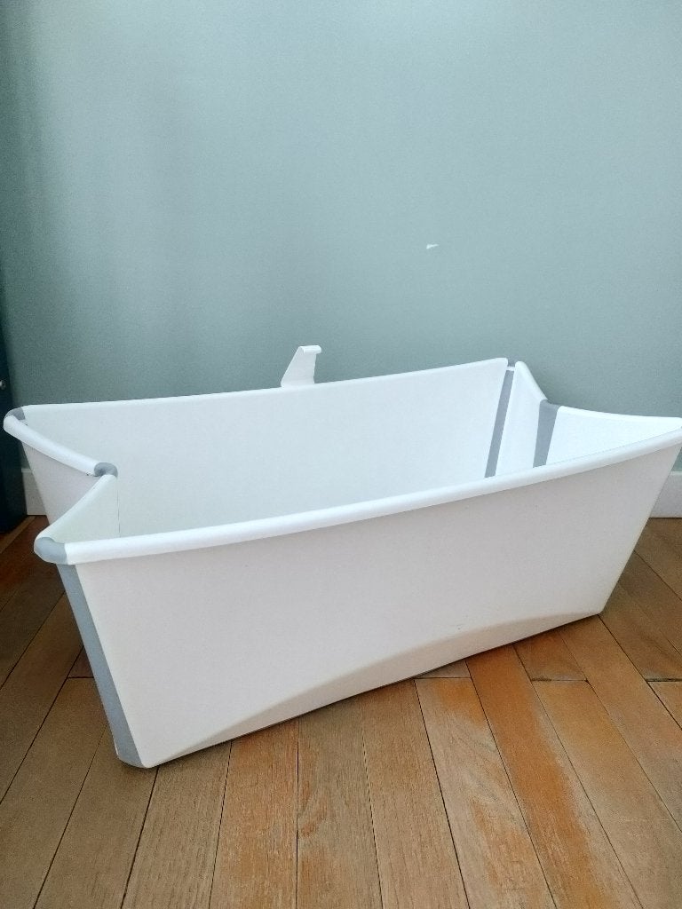 Lot Baignoire Stokke V2 + transat, Autres marques, Comme neuf, Enlèvement, Standard