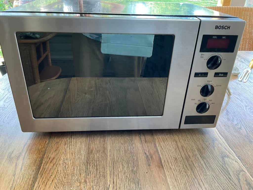 Retro Bosch microgolfoven HMT 875 G bj 2001 zeer goede staat, Elektronische apparatuur, Ophalen, Gebruikt, Oven, Microgolfoven