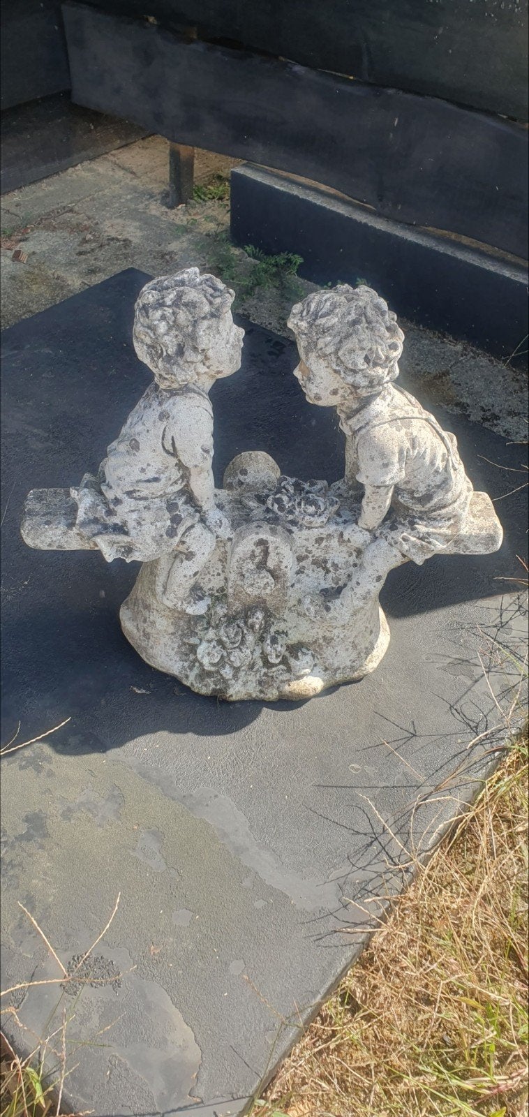 3 tuinbeelden, Ophalen