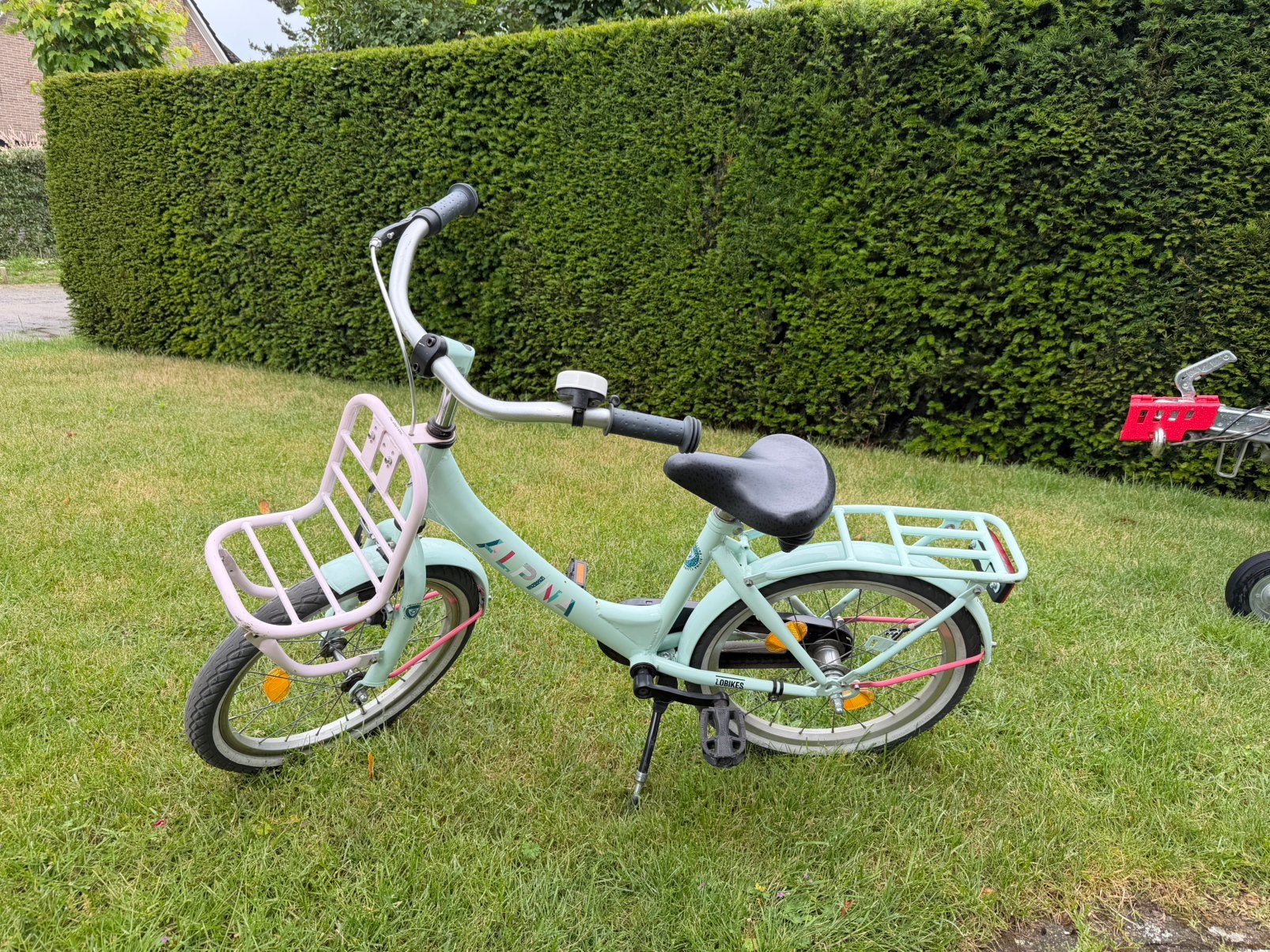 Kinderfiets meisje - torpedo, Ophalen, Gebruikt, Terugtraprem, 16 tot 20 inch