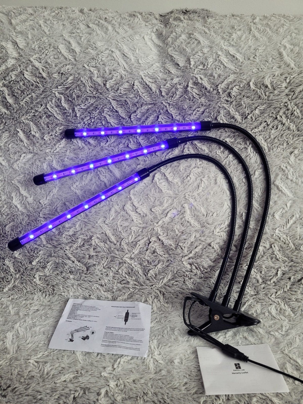 Lampe de croissance LED pour plantes, Jardin & Terrasse, Enlèvement ou Envoi, Lampe de croissance