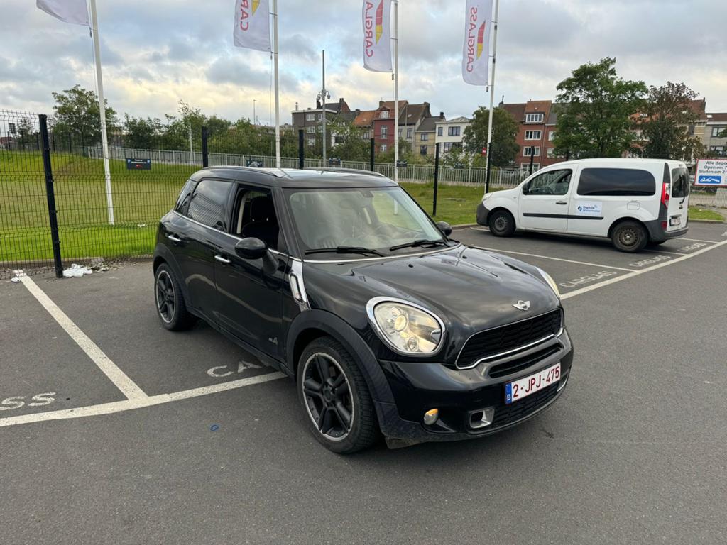 Mini Countryman S ALL4 * Automaat * benzine 184pk, Auto's, Mini, Euro 5, Monovolume, Zwart, Countryman