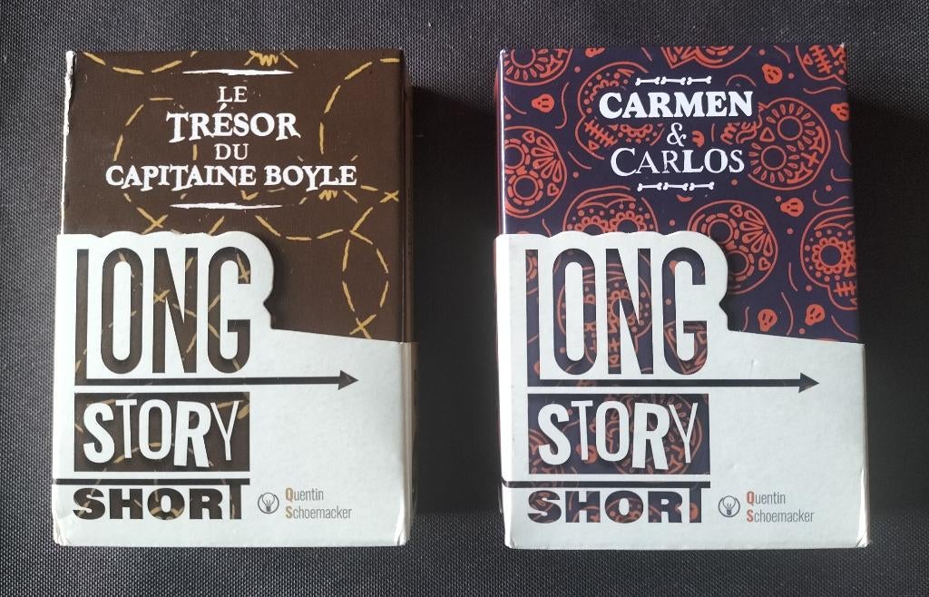 Long Story Short:Le trésor du Capitaine Boyle/Carmen&Carlos, 1 ou 2 joueurs, Enlèvement ou Envoi, Utilisé