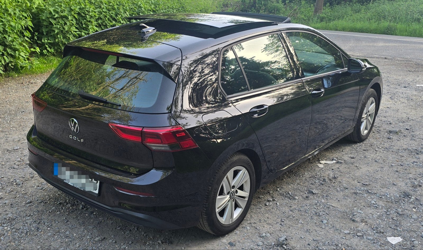 Golf 8  2.0 TDI DSG Panoramadak Life, Auto's, Volkswagen, Dealer onderhouden, Stof, 1459 kg, Zwart