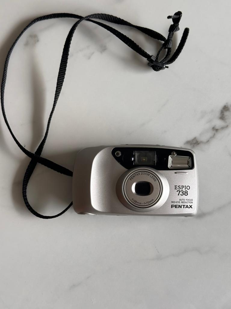 Pentax Espio 738, Ophalen, Zo goed als nieuw, Pentax
