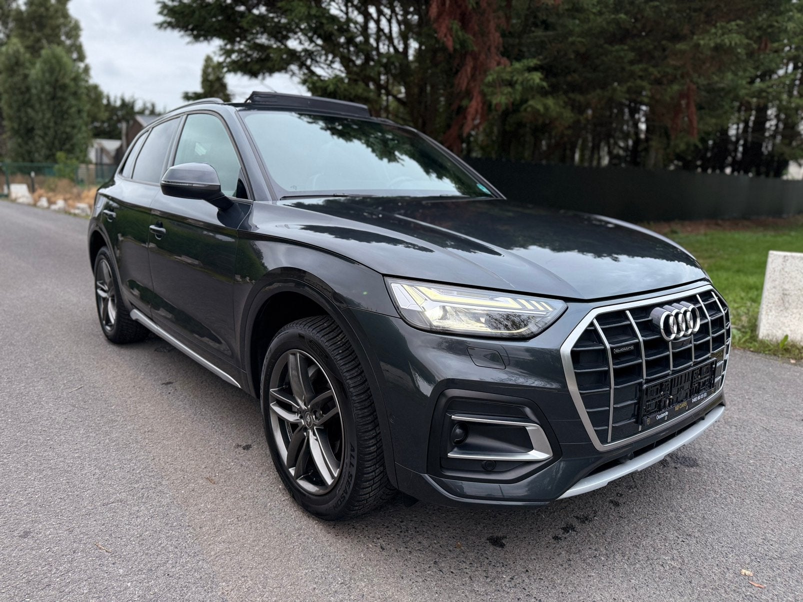 Audi Q5 | 45Tfsi | 18.000Km | S-Line | Pano Dak | 2024 |, Argent ou Gris, Achat, Euro 6, Entreprise