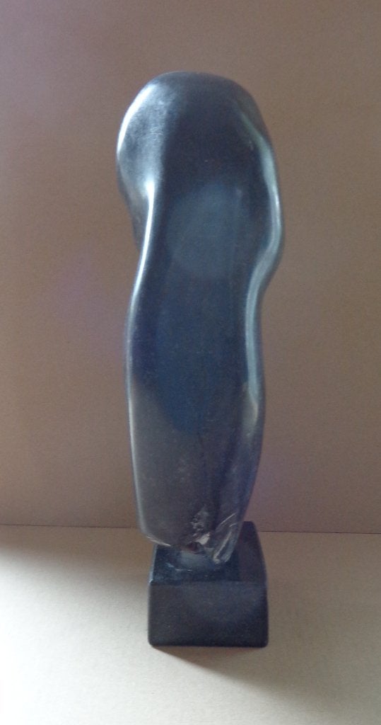 ONBEKEND / VROUWELIJK LICHAAM / SCULPTUUR HARDSTEEN H= 41cm, Enlèvement