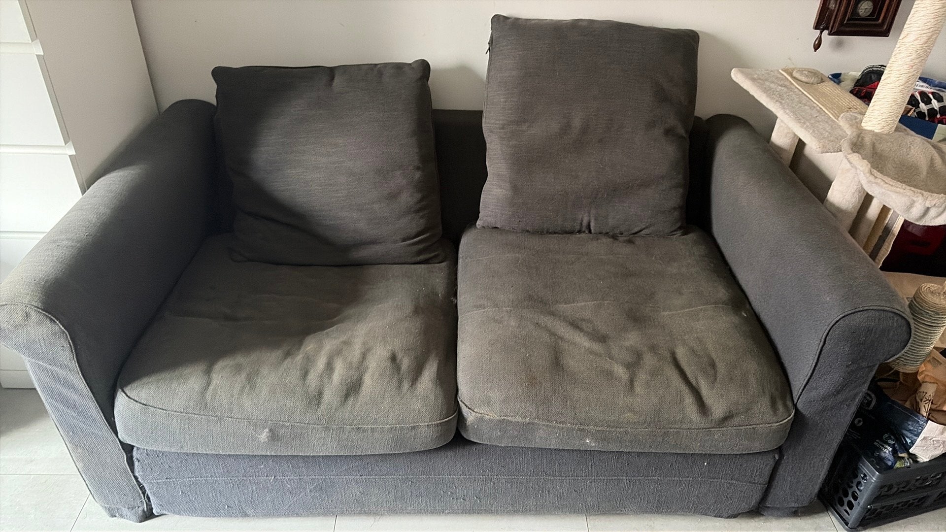Zetel ikea, Huis en Inrichting, Ophalen, Gebruikt, 150 tot 200 cm, 75 tot 100 cm