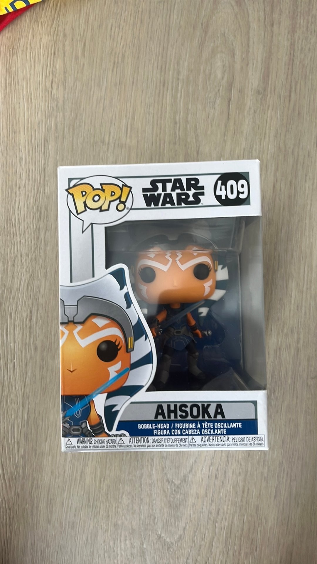 Funko pop STAR WARS Ahsoka, Ophalen of Verzenden, Zo goed als nieuw