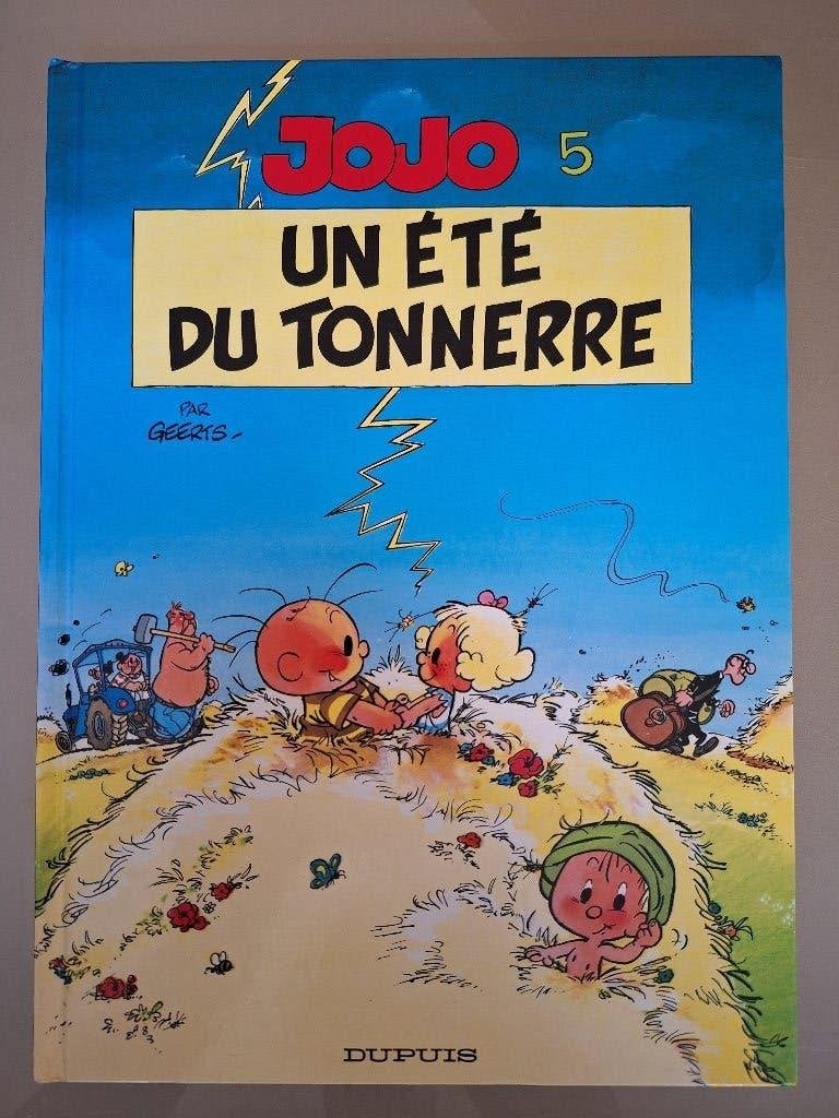 Jojo T5 Un été du tonnerre - Geerts, Boeken, Ophalen of Verzenden, Gelezen