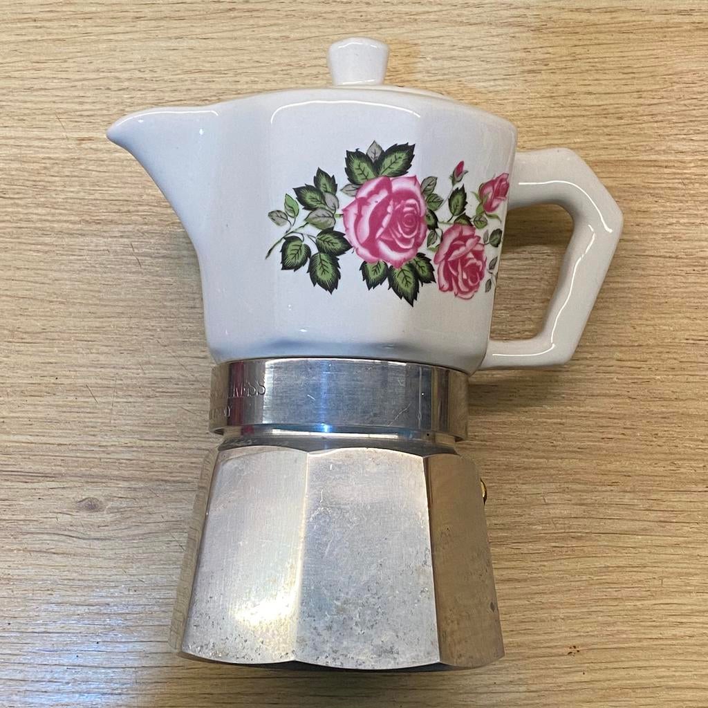 Flory Express, vintage koffiezetapparaat, gemaakt in Italië, Ophalen of Verzenden, Koffiemachine