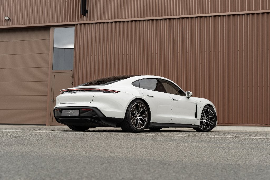Porsche Taycan | Performance Battery + | PASM | PDLS+ | HUD, Auto's, Automaat, Dealer onderhouden, Achterwielaandrijving, Zwart